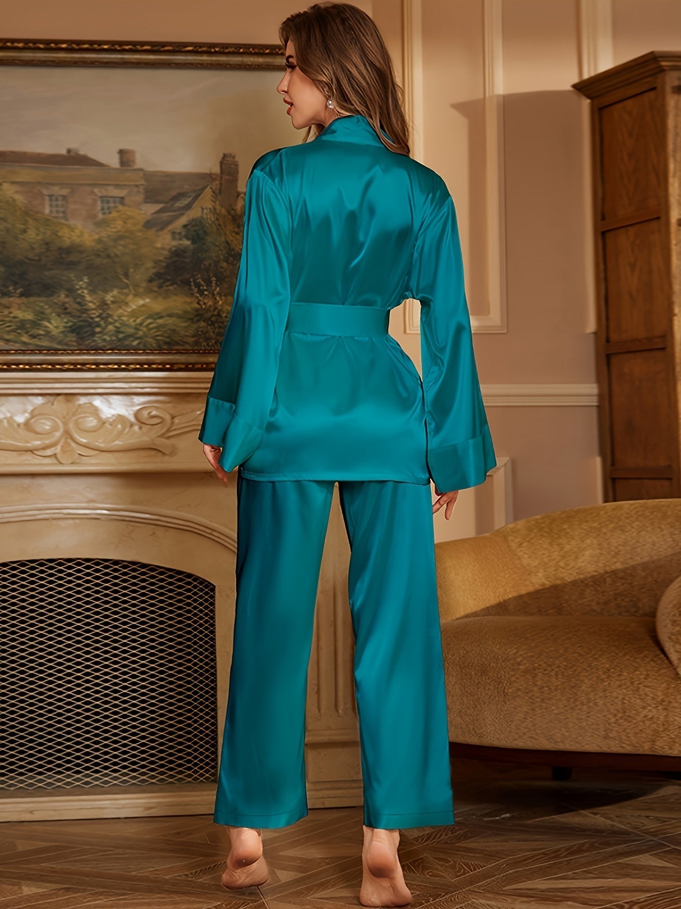 AURIELLE | ELEGANCE ROBE & PAJAMA SET Bennet & Stone London