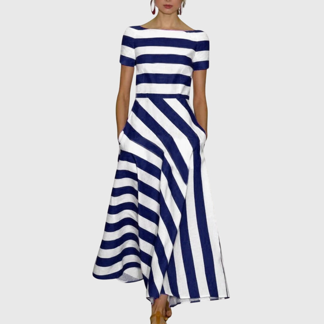 CARLY | STRIPED DRESS Bennet & Stone London