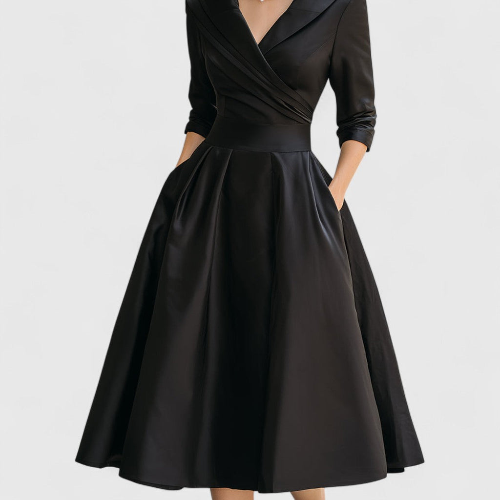 Millie | Graceful Silhouette Midi Dress Bennet & Stone London
