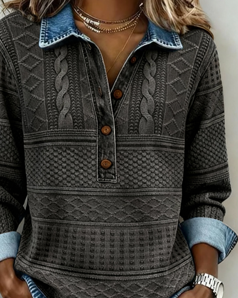 ROSEMARIE | COLLAR JUMPER Bennet & Stone London