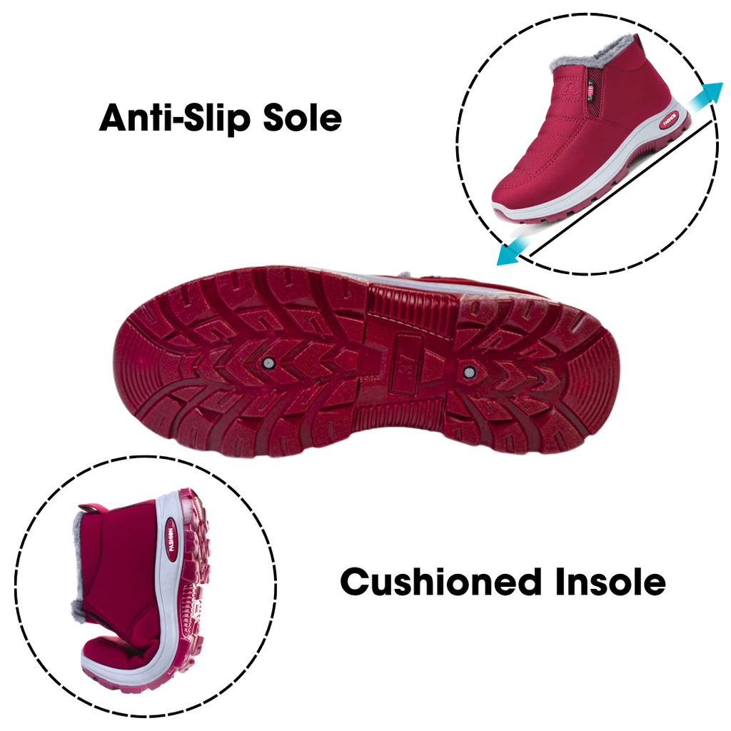 ROSA | ANTI-SLIP WINTER SHOES Bennet & Stone London