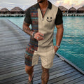 EMIL | TIME TRAVELER POLO SHIRT & SHORTS SET Bennet & Stone London