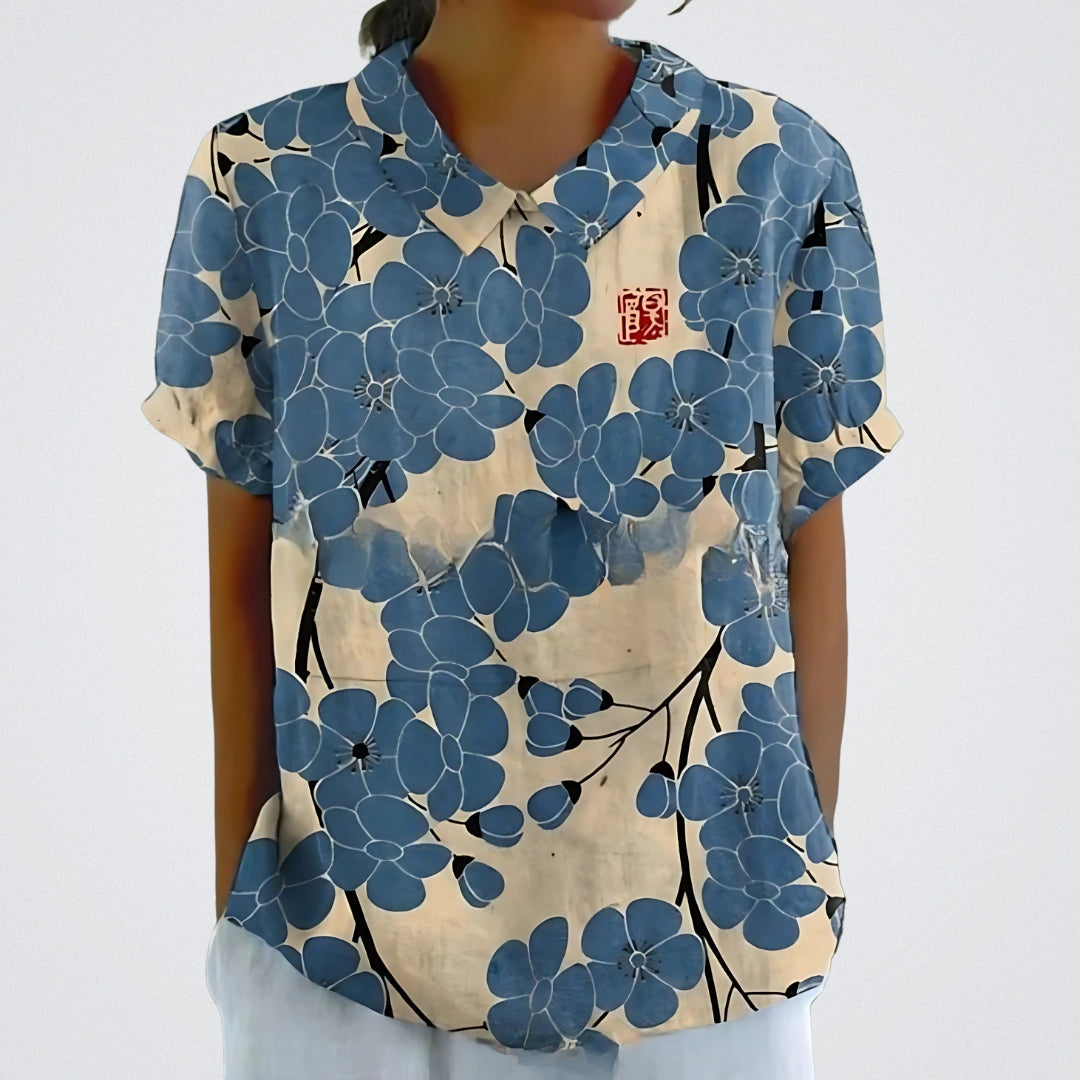 NORMA | FLORAL BLOUSE Bennet & Stone London