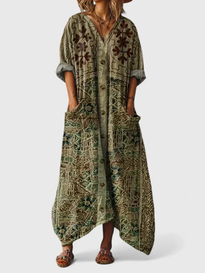 LILIA | COMFORT MAXI DRESS Bennet & Stone London