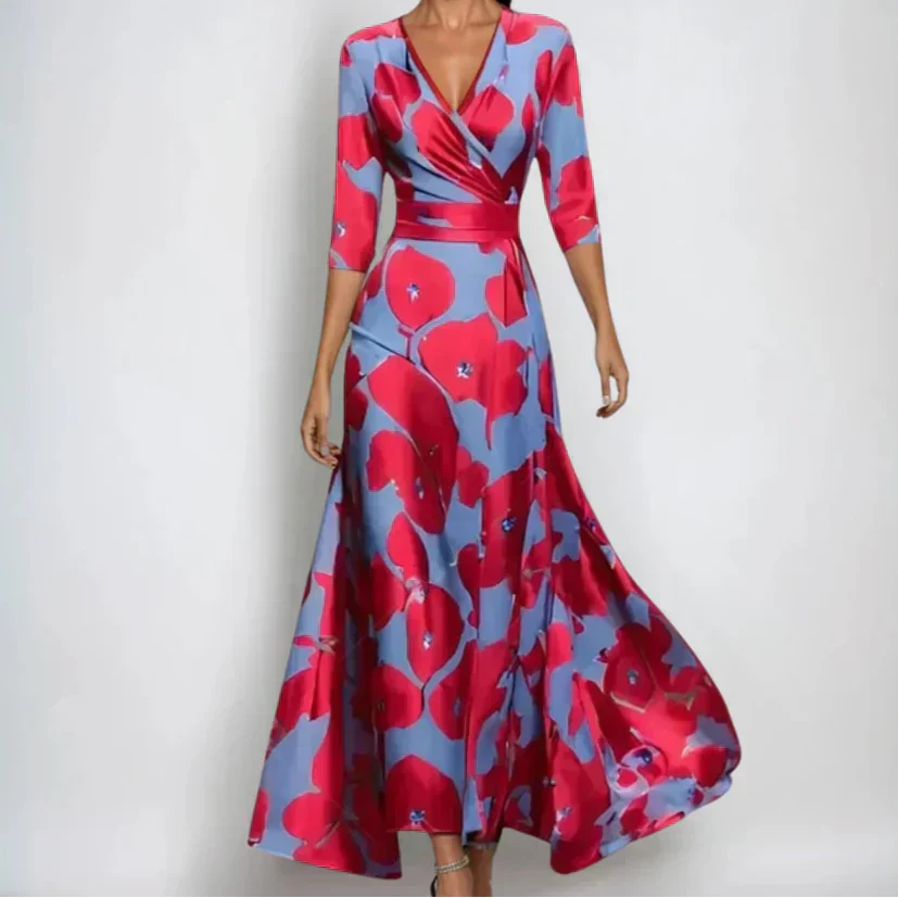 EMILY | LUXURY FLORAL DRESS Bennet & Stone London