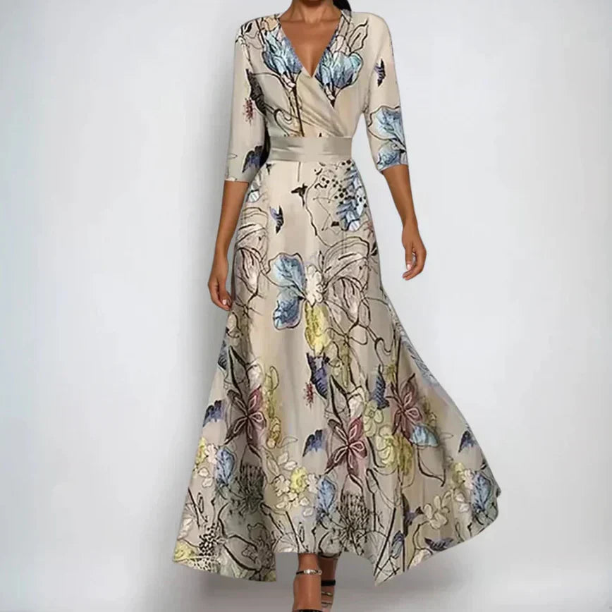 EMILY | LUXURY FLORAL DRESS Bennet & Stone London