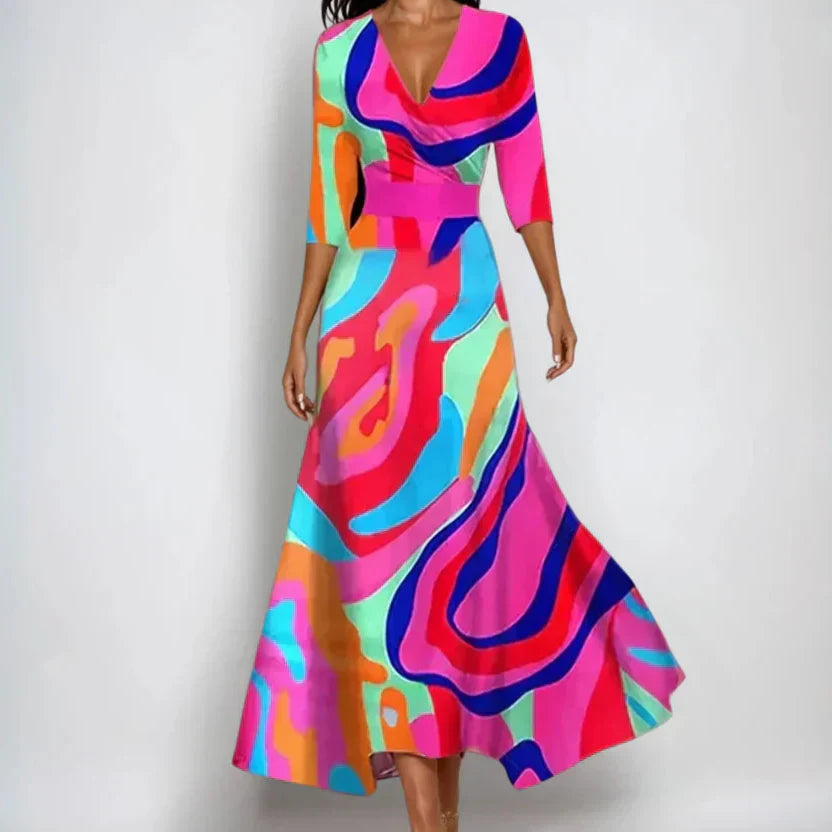 EMILY | LUXURY FLORAL DRESS Bennet & Stone London