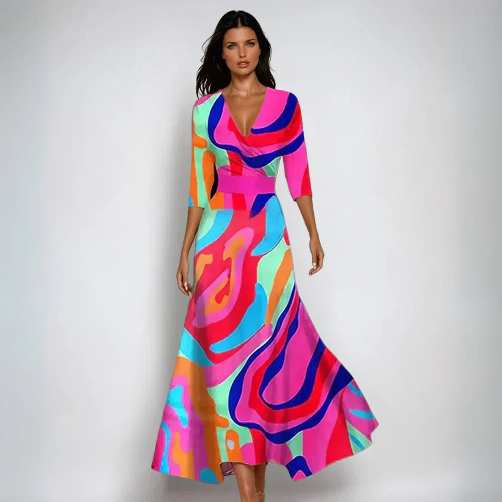 BRIONY | FLORAL ELEGANCE DRESS Bennet & Stone London