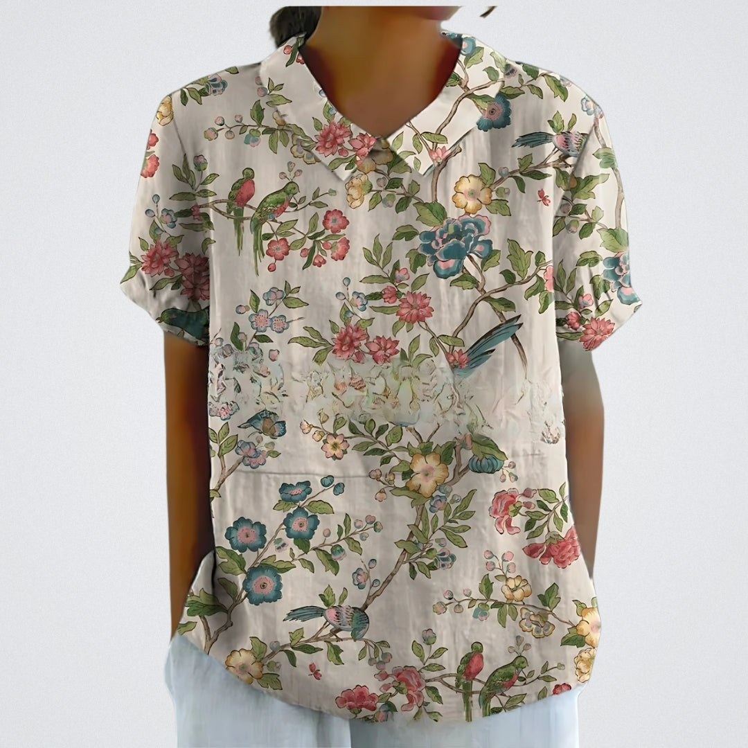 NORMA | FLORAL BLOUSE Bennet & Stone London