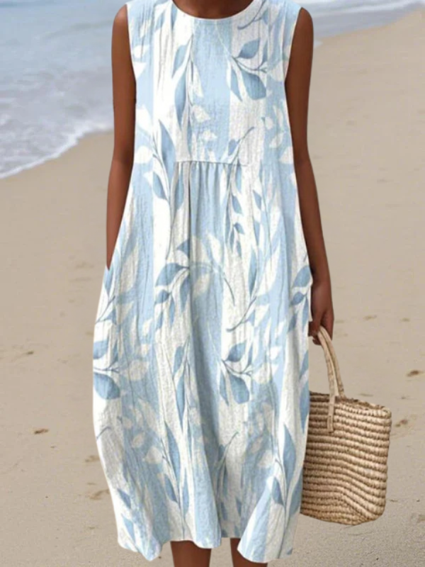 JOY | LEAFY MIDI DRESS Bennet & Stone London