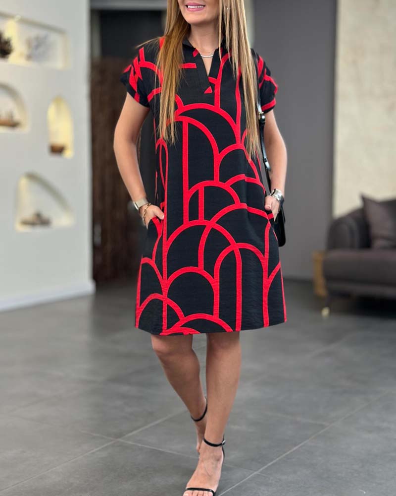 PATRICIA | SHORT-SLEEVE DRESS Bennet & Stone London