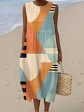 IRIS | GEOMETRIC MIDI DRESS Bennet & Stone London