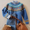 VELVO | CLASSIC VINTAGE KNIT SWEATER Bennet & Stone London