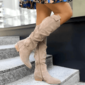 DAISY | ELEGANT SUEDE KNEE BOOTS Bennet & Stone London