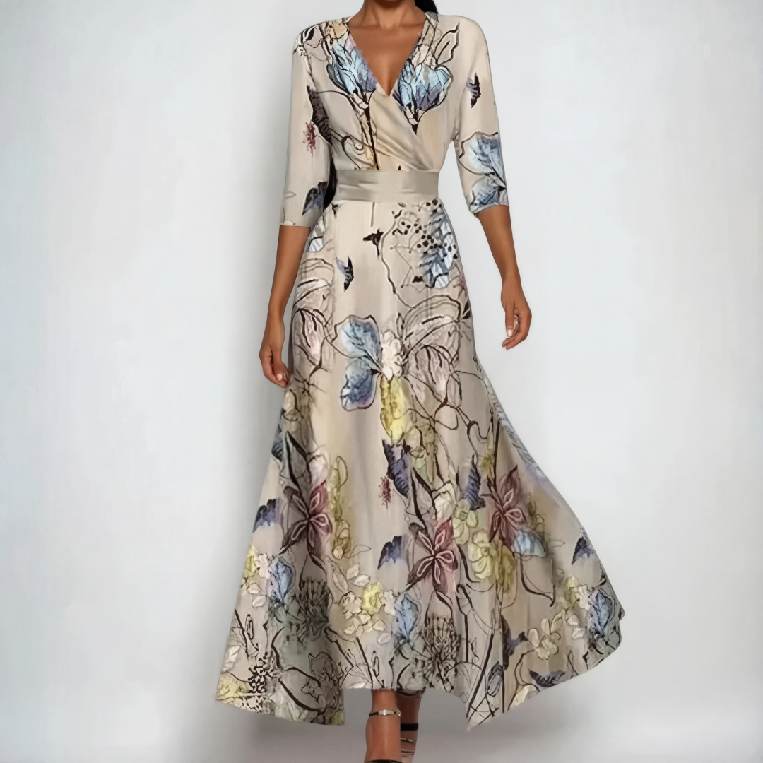 MALLORY | LUXURY FLORAL DRESS Bennet & Stone London