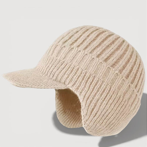 ANTONIA | KNIT EAR-FLAP CAP Bennet & Stone London