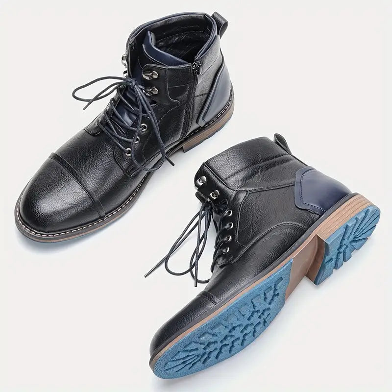 HARVEY | STYLISH COMBAT BOOTS Bennet & Stone London