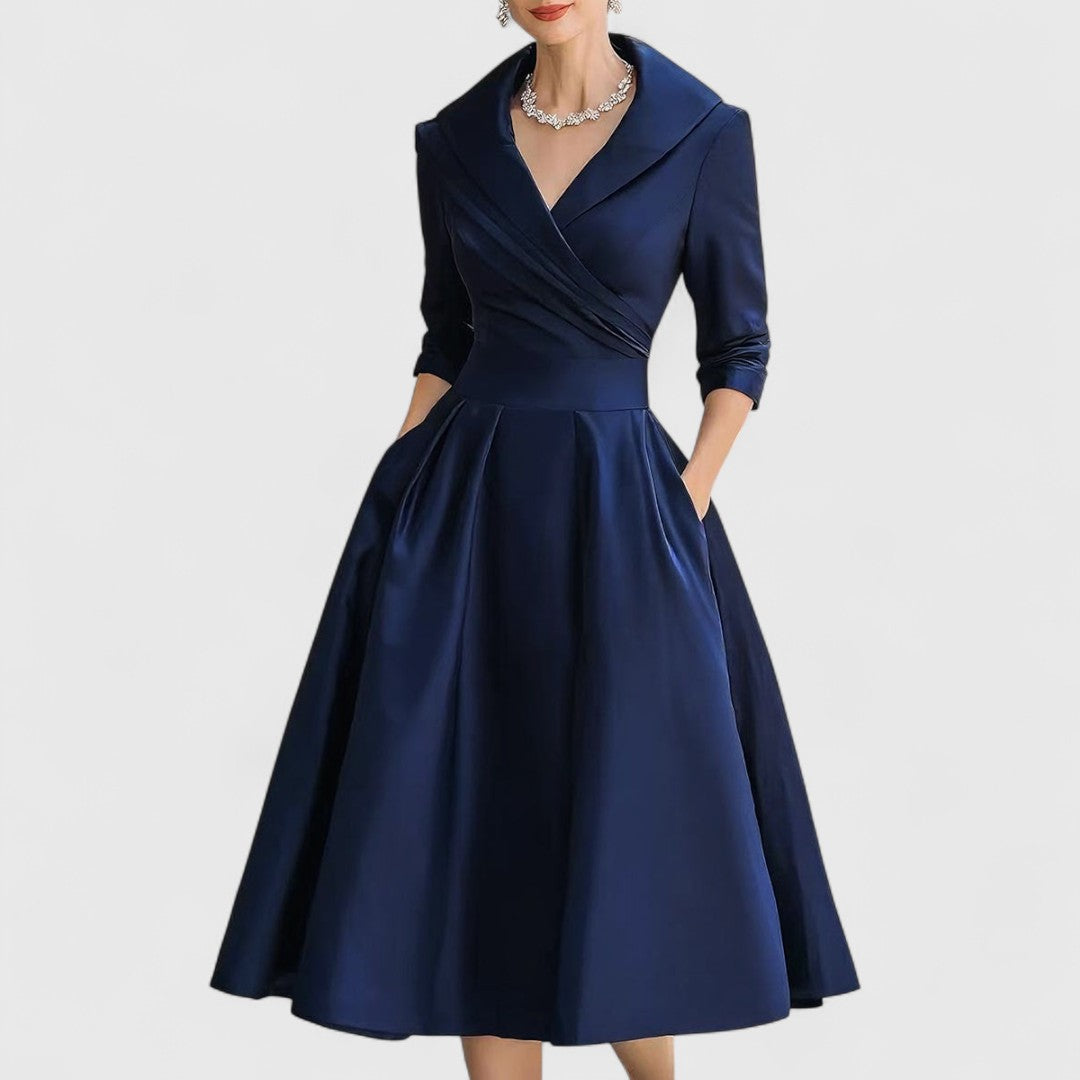 Millie | Graceful Silhouette Midi Dress Bennet & Stone London