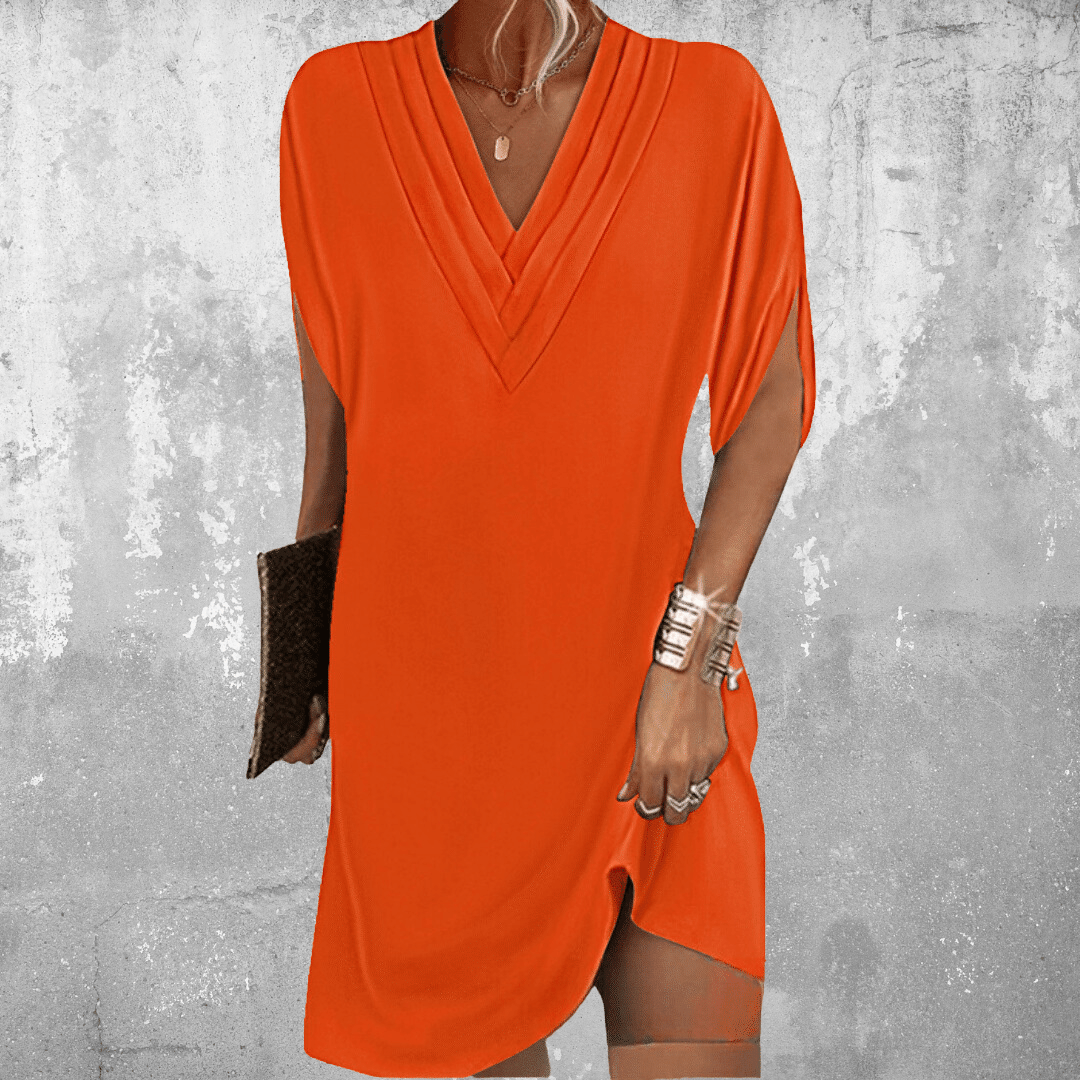 Thalia | Flattering Tummy-Hiding Dress Bennet & Stone London