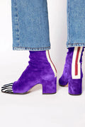  MELISSA | ZEBRA PRINT ANKLE BOOTS Bennet & Stone London