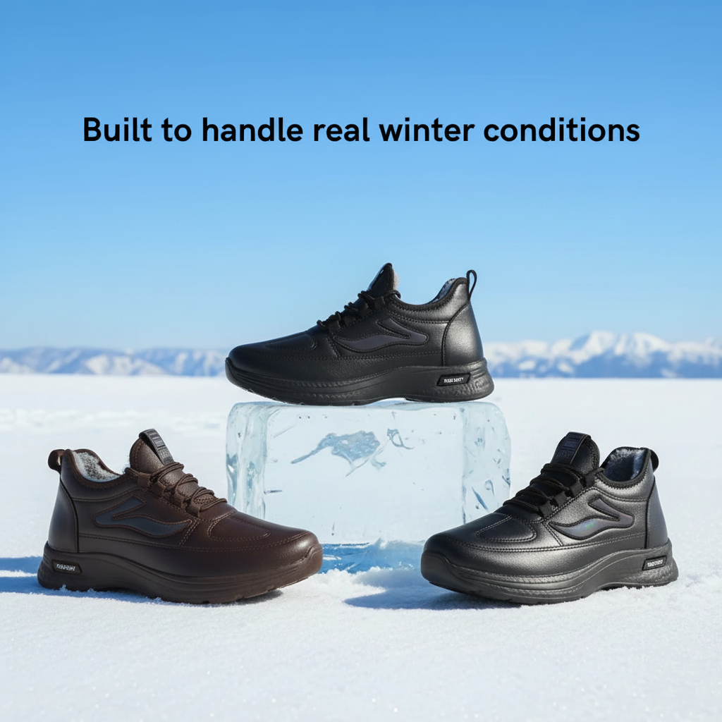 BERNARD | ANTI-SLIP WINTER SHOES Bennet & Stone London