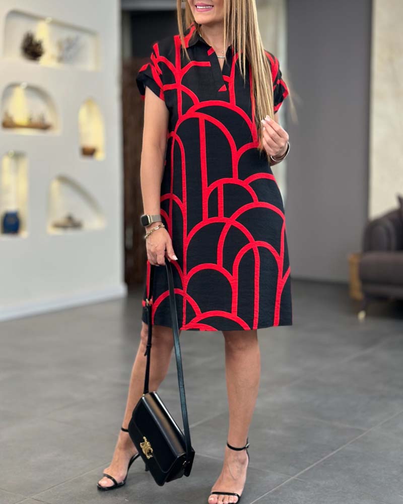 PATRICIA | SHORT-SLEEVE DRESS Bennet & Stone London