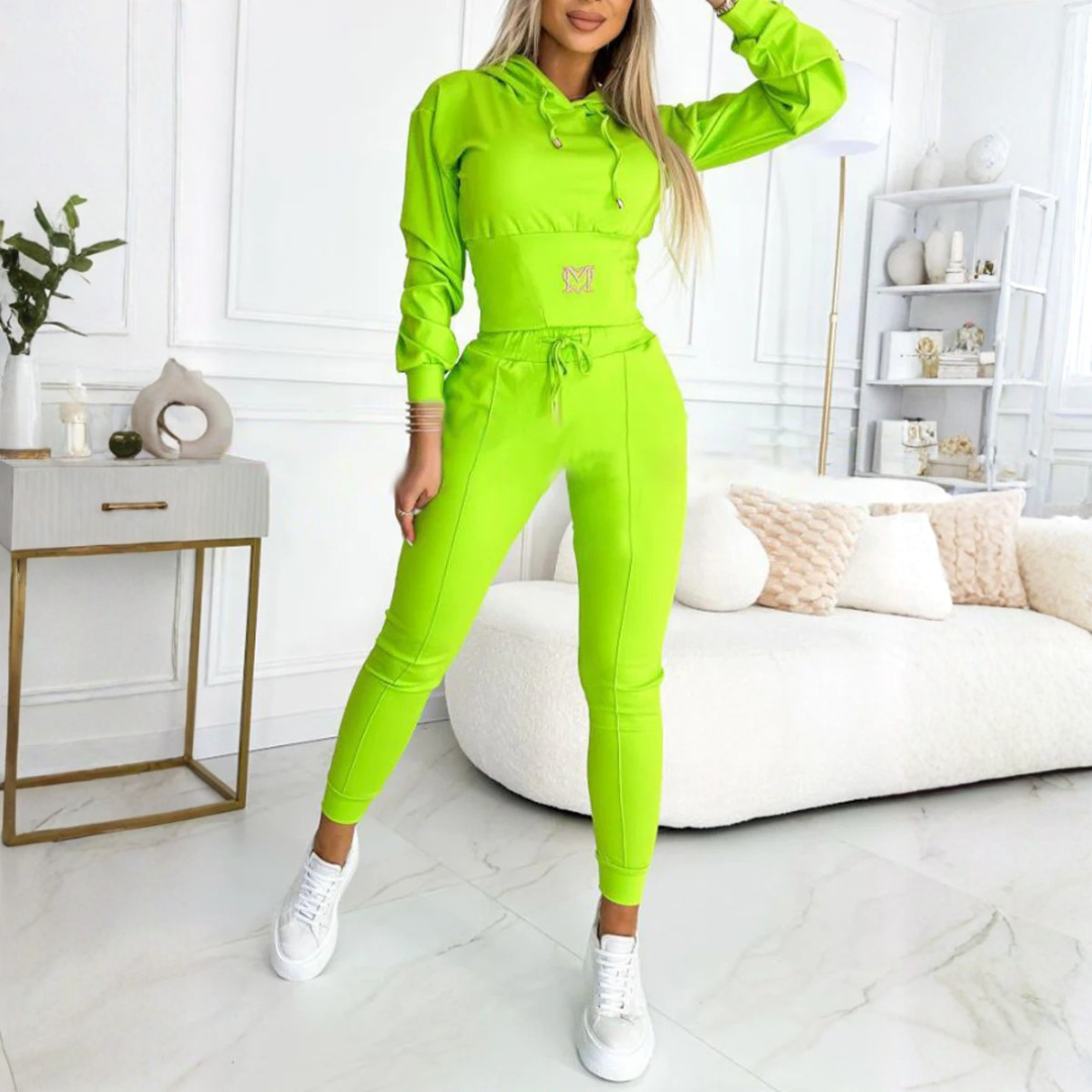 GRACE | HOODED LOUNGEWEAR SET Bennet & Stone London