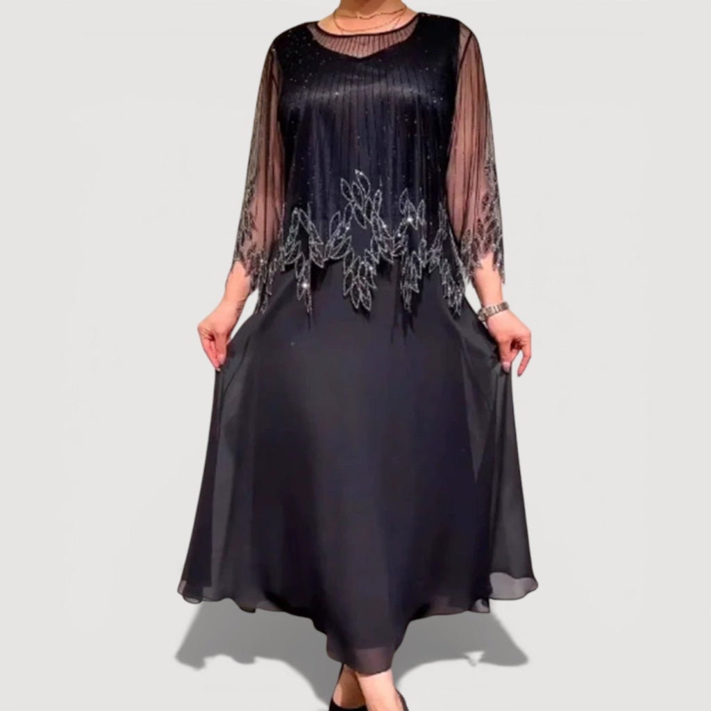EUGENIE | ELEGANT MIDI DRESS Bennet & Stone London