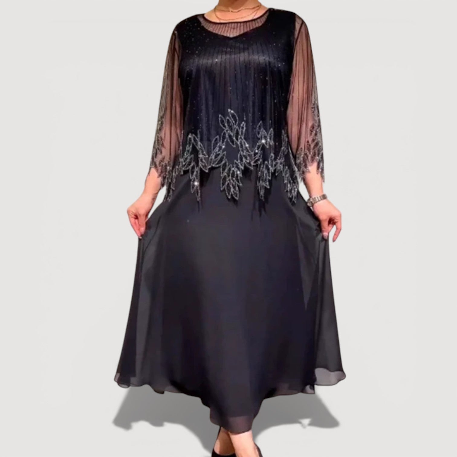 EUGENIE | ELEGANT MIDI DRESS Bennet & Stone London