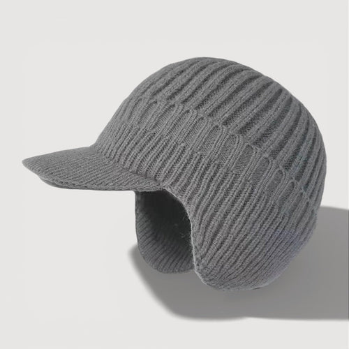 ANTONIA | KNIT EAR-FLAP CAP Bennet & Stone London