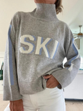 AMANDA | RETRO TURTLENECK SKI SWEATER Bennet & Stone London