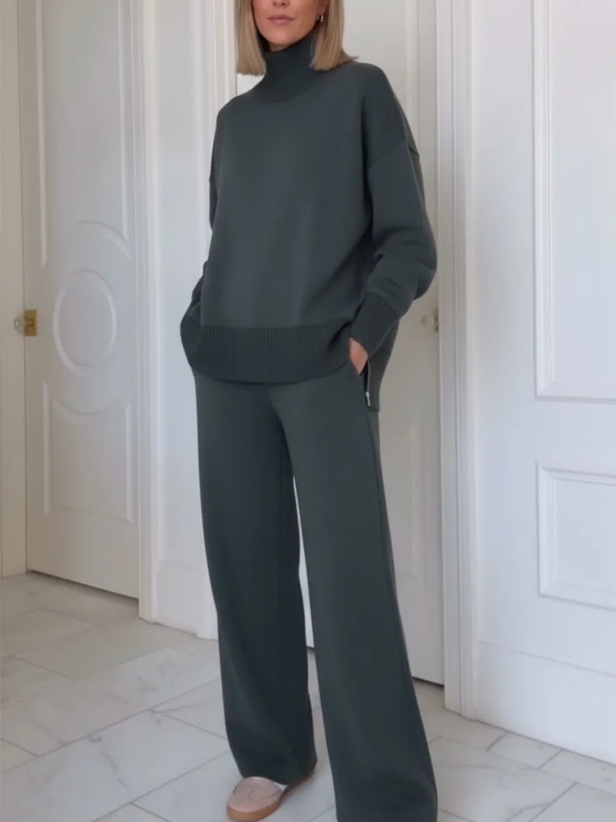 MATILDA | TOP STRAIGHT PANTS TWO-PIECE SET Bennet & Stone London