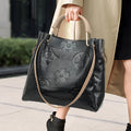 LUNA | FLORAL EMBOSSED HANDBAG SET Bennet & Stone London