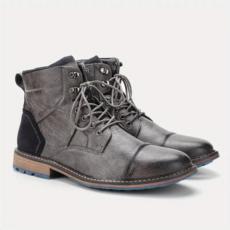 HARVEY | STYLISH COMBAT BOOTS Bennet & Stone London