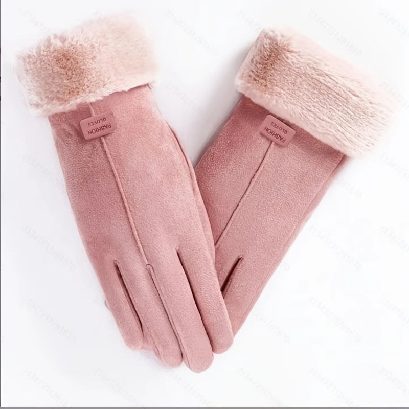 PRISCILLA | FUR-LINED WINTER GLOVES Bennet & Stone London