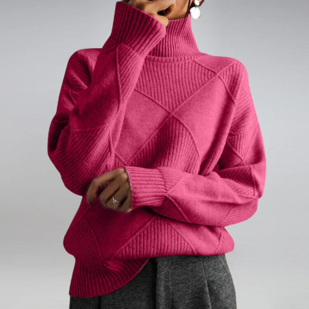 ANNE | LUXE TURTLENECK SWEATER Bennet & Stone London