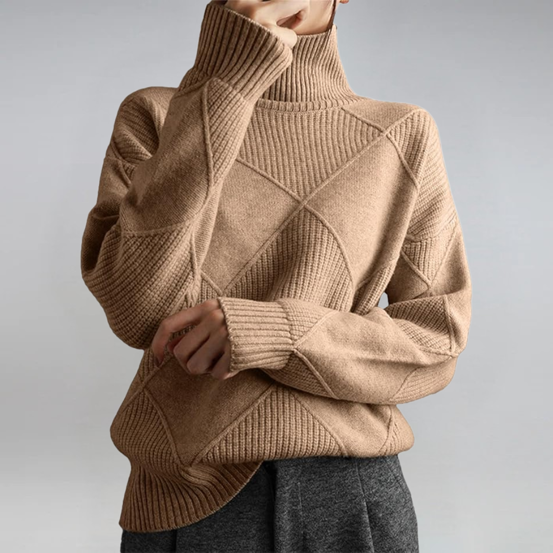 ANNE | LUXE TURTLENECK SWEATER Bennet & Stone London