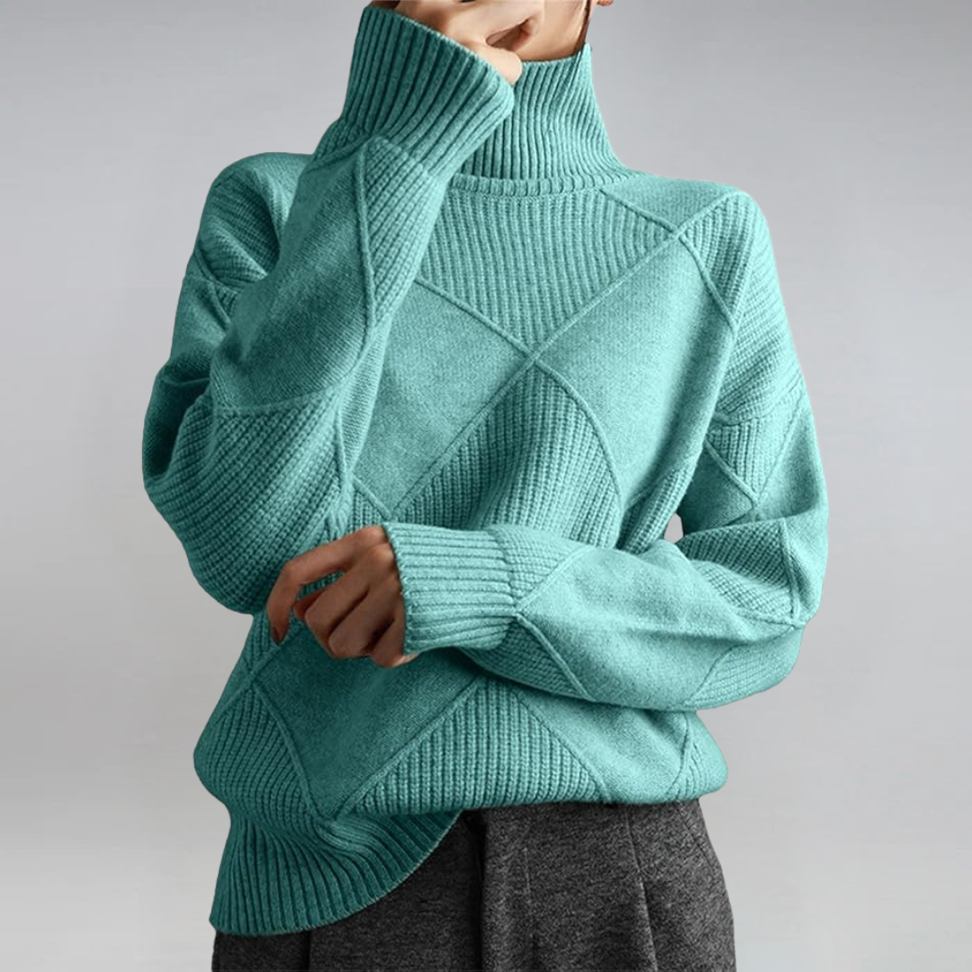 ANNE | LUXE TURTLENECK SWEATER Bennet & Stone London