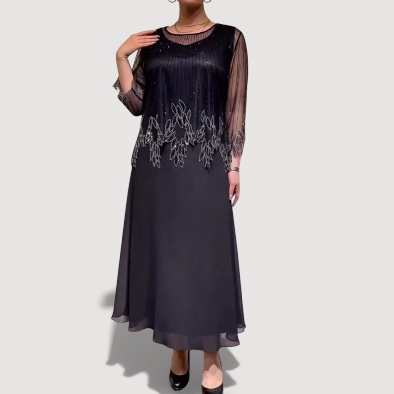 EUGENIE | ELEGANT MIDI DRESS Bennet & Stone London