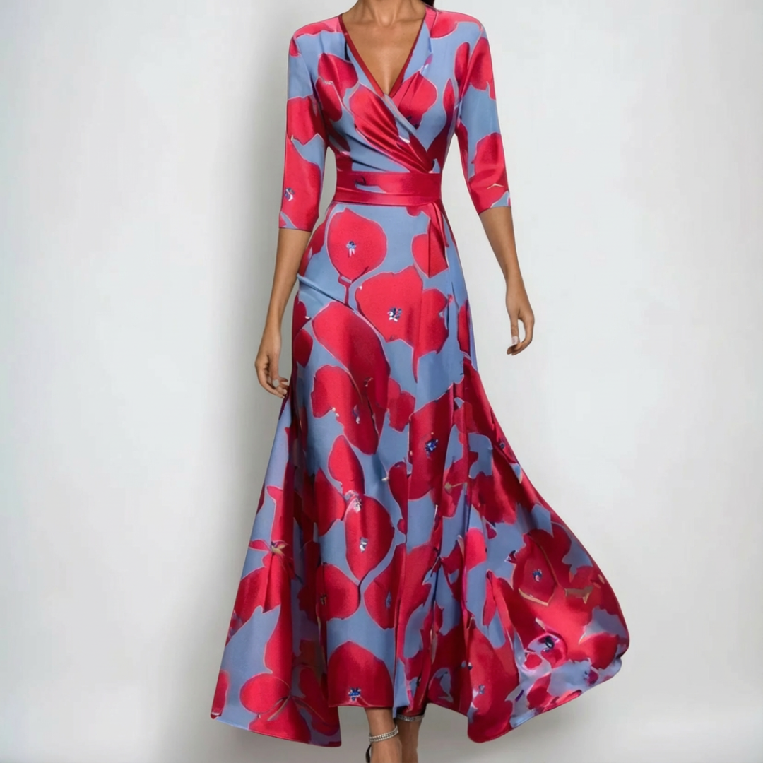 MALLORY | LUXURY FLORAL DRESS Bennet & Stone London