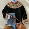 ELVARA | CHIC VINTAGE KNIT SWEATER Bennet & Stone London