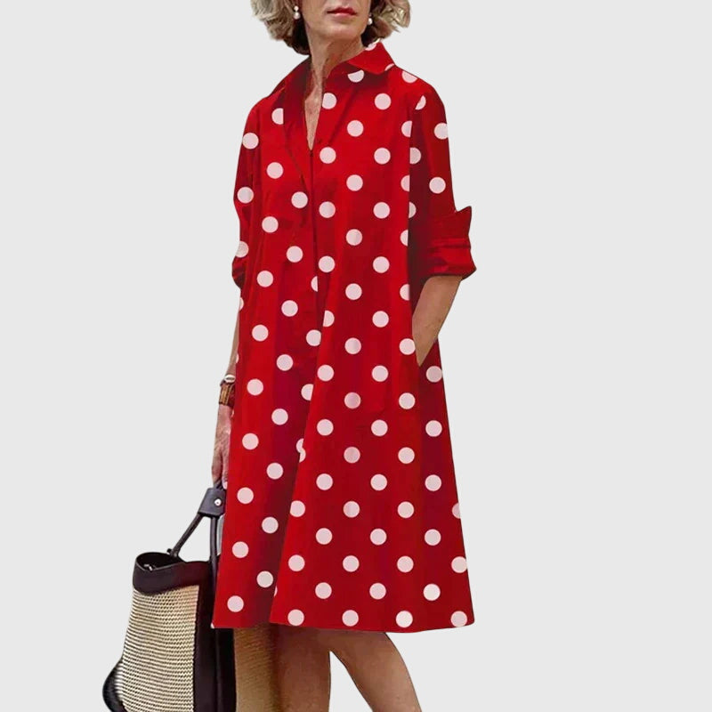 PAIGE | ELEGANT DRESS WITH POCKETS Bennet & Stone London