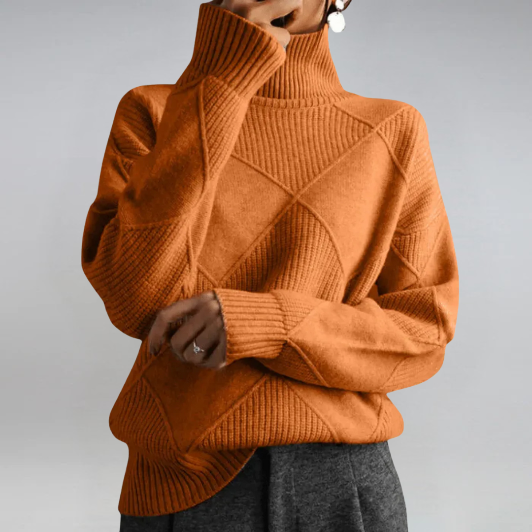 ANNE | LUXE TURTLENECK SWEATER Bennet & Stone London