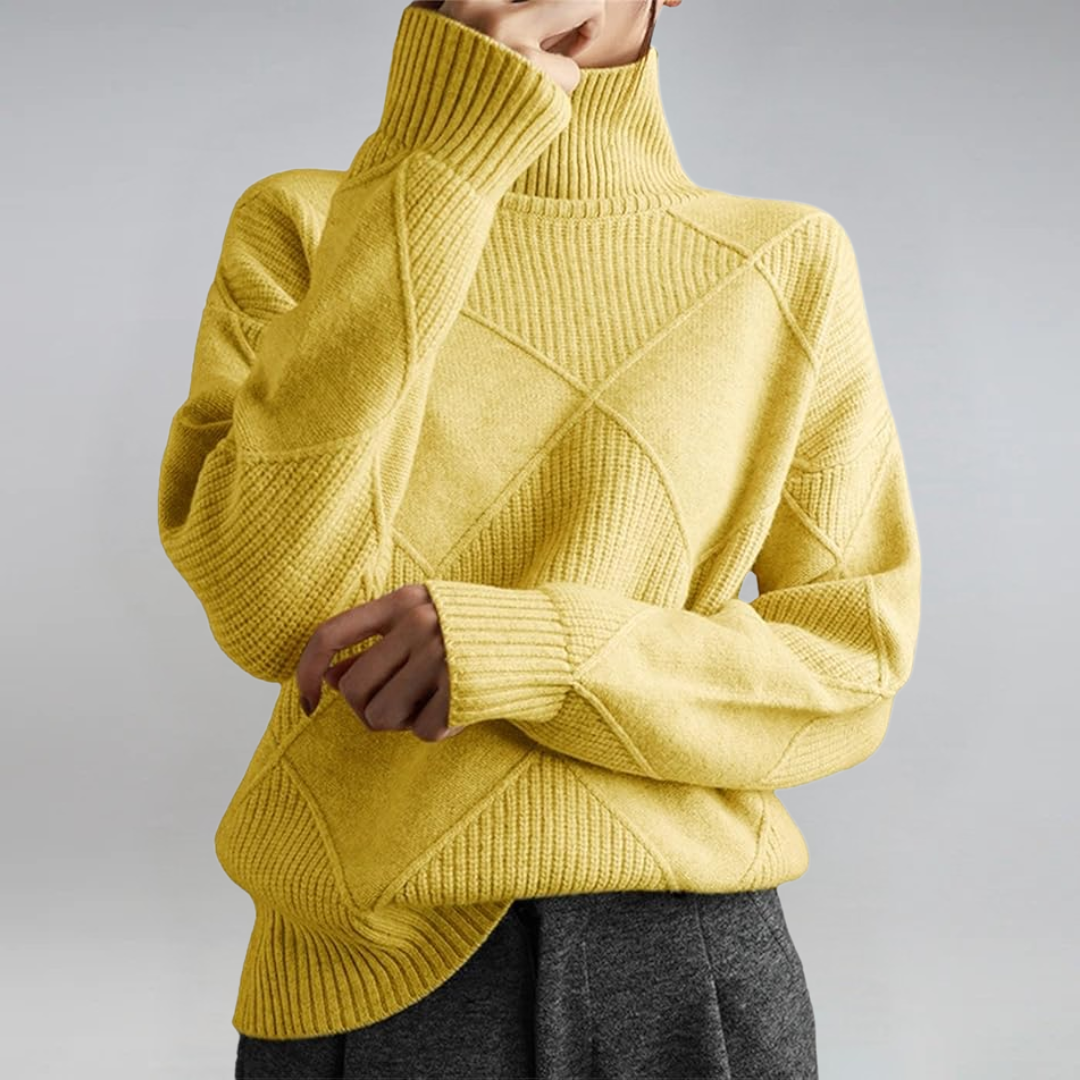 ANNE | LUXE TURTLENECK SWEATER Bennet & Stone London