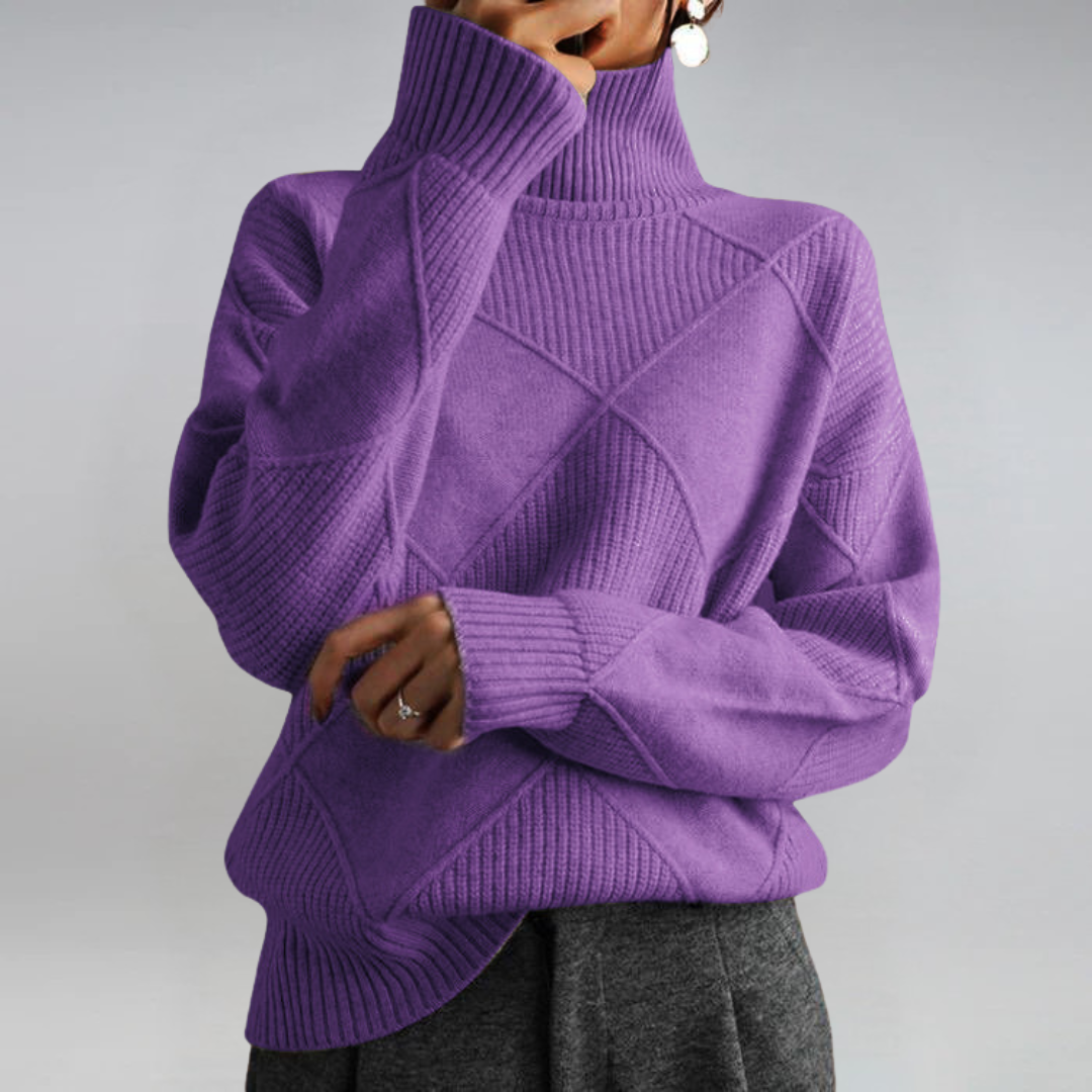 ANNE | LUXE TURTLENECK SWEATER Bennet & Stone London