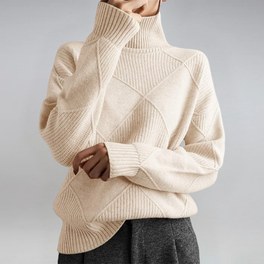 ANNE | LUXE TURTLENECK SWEATER Bennet & Stone London