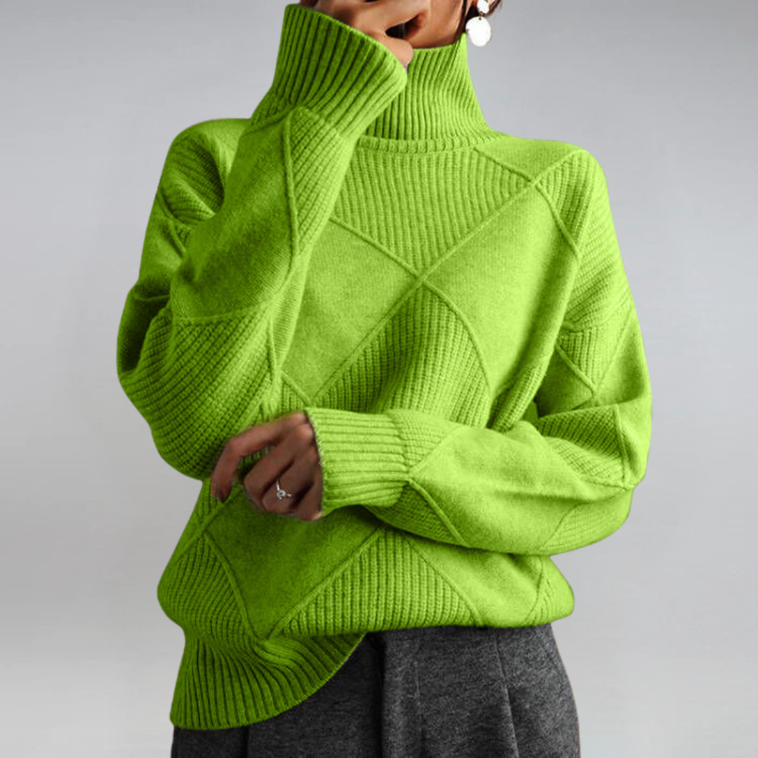 ANNE | LUXE TURTLENECK SWEATER Bennet & Stone London