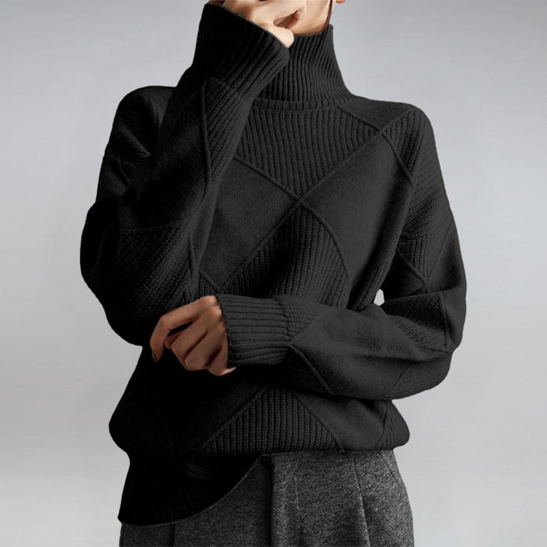 ANNE | LUXE TURTLENECK SWEATER Bennet & Stone London