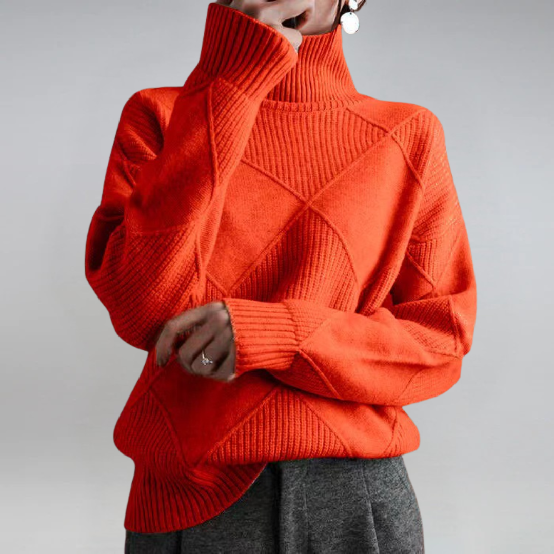 ANNE | LUXE TURTLENECK SWEATER Bennet & Stone London