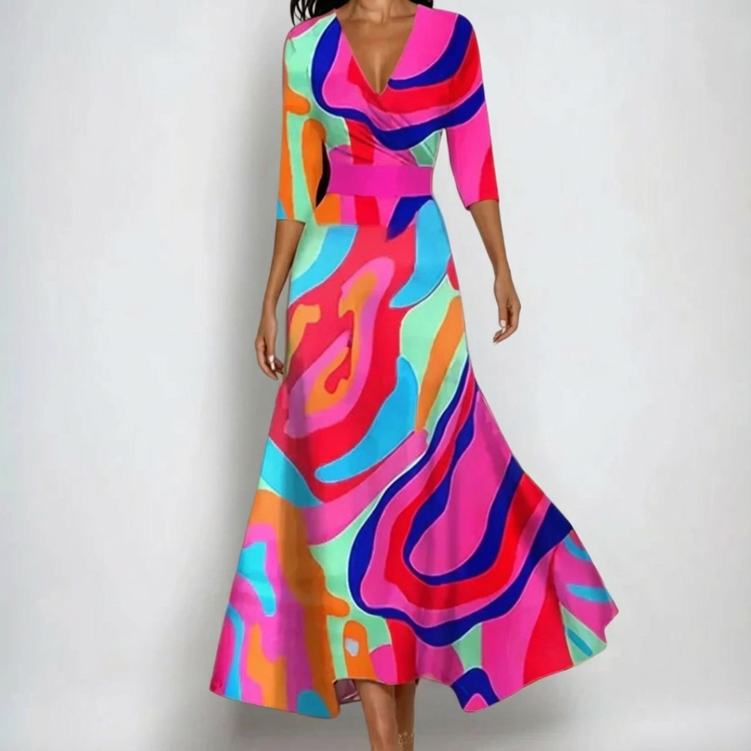 MALLORY | LUXURY FLORAL DRESS Bennet & Stone London